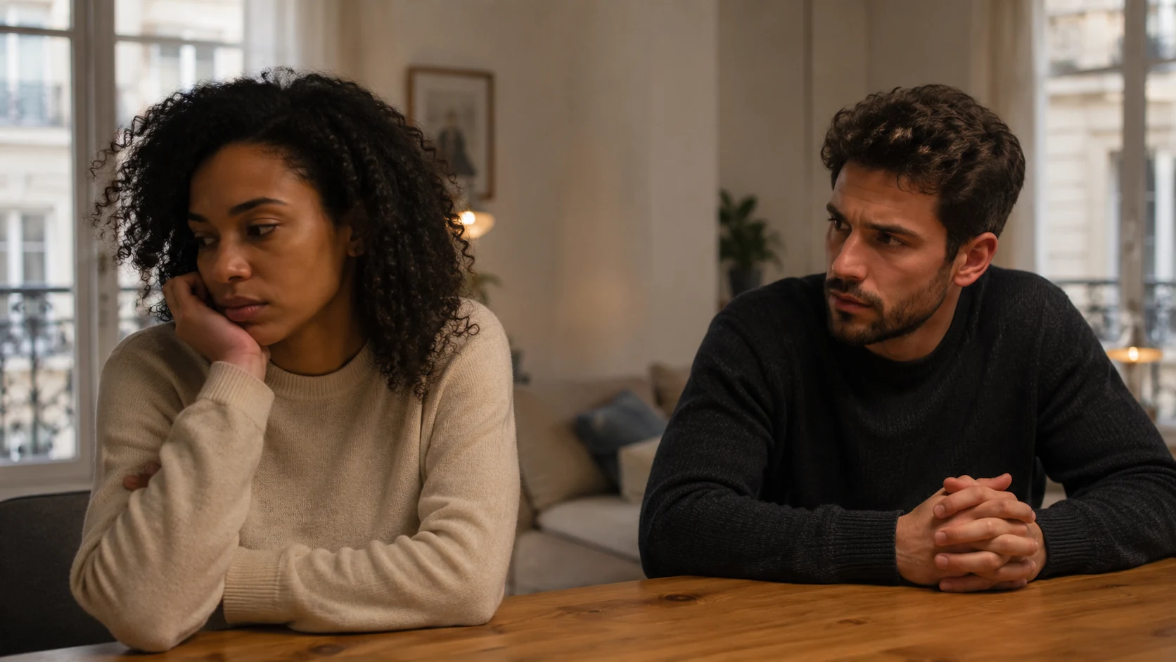 Couple en tension en France, image liée à la stabilisation de la relation